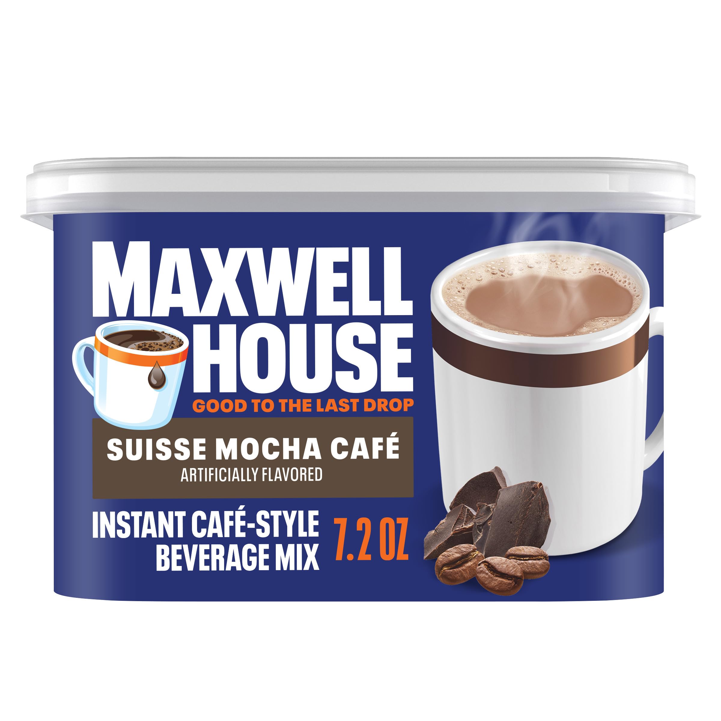 Amazon.com : Maxwell House Instant Cafe-Style Beverage Mix, Easy